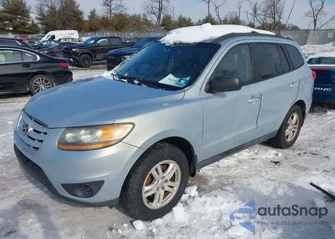 2010 Hyundai Santa Fe Gls from USA, damaged, VIN 5NMSG3AB9AH388191